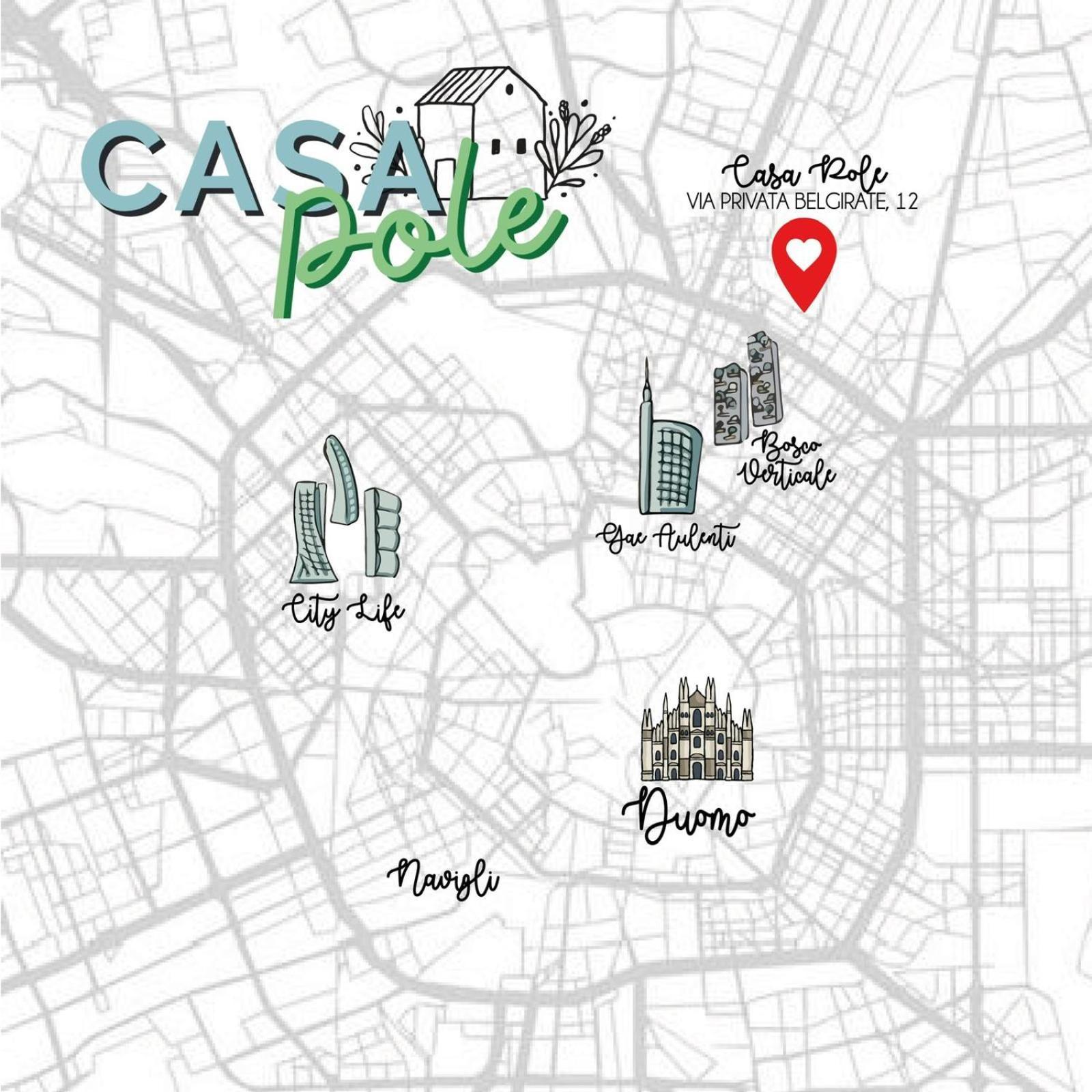 Casapole Leilighet Milano Eksteriør bilde